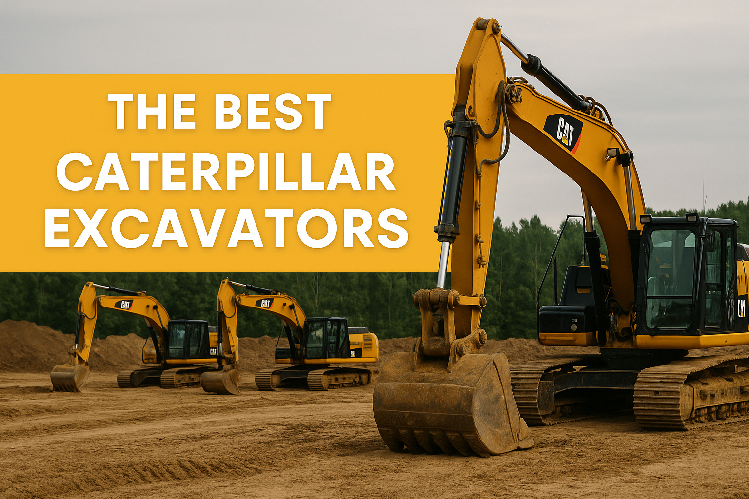 The Best Caterpillar Excavators